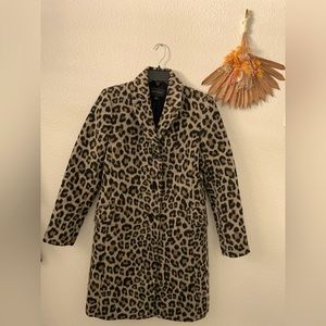 Ann Taylor Leopard Coat